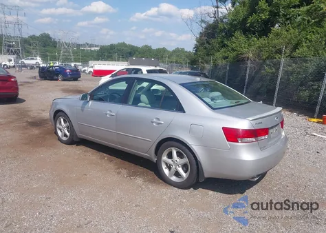 2008 Hyundai Sonata Limited V6/Se V6 из США, поврежденный, VIN 5NPEU46F48H337640